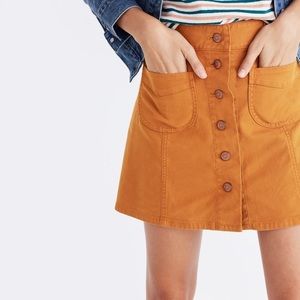 Madewell Patch Pocket Skirt